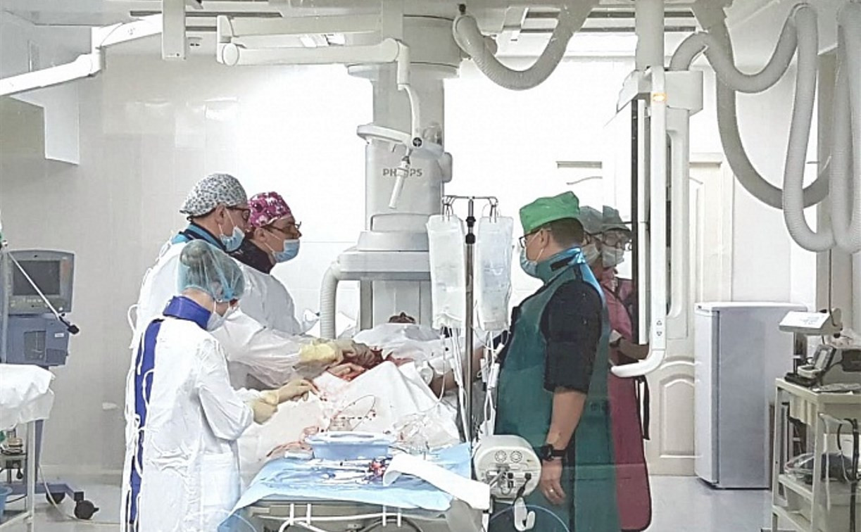 В Тульской области впервые проведена уникальная операция пациенту с ишемическим инсультом
