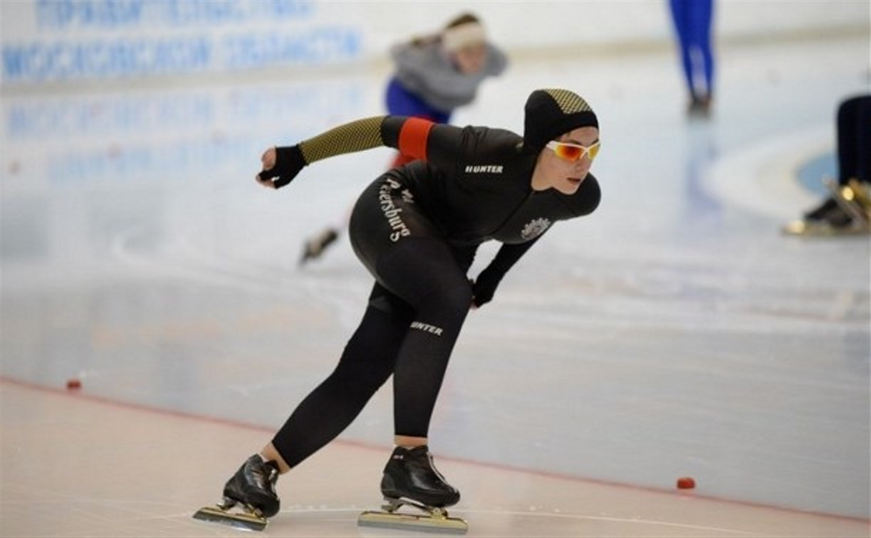 Туляк занял третье место на соревнованиях по конькобежному спорту в Подмосковье