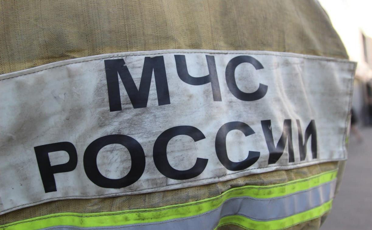 При пожаре в Болохово пострадал мужчина 