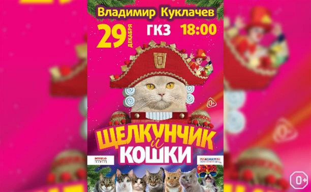 Юных туляков приглашают на сказку «Щелкунчик и кошки»