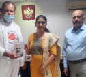 Игорь Крюков побывал с визитом в Российском центре науки и культуры в Индии
