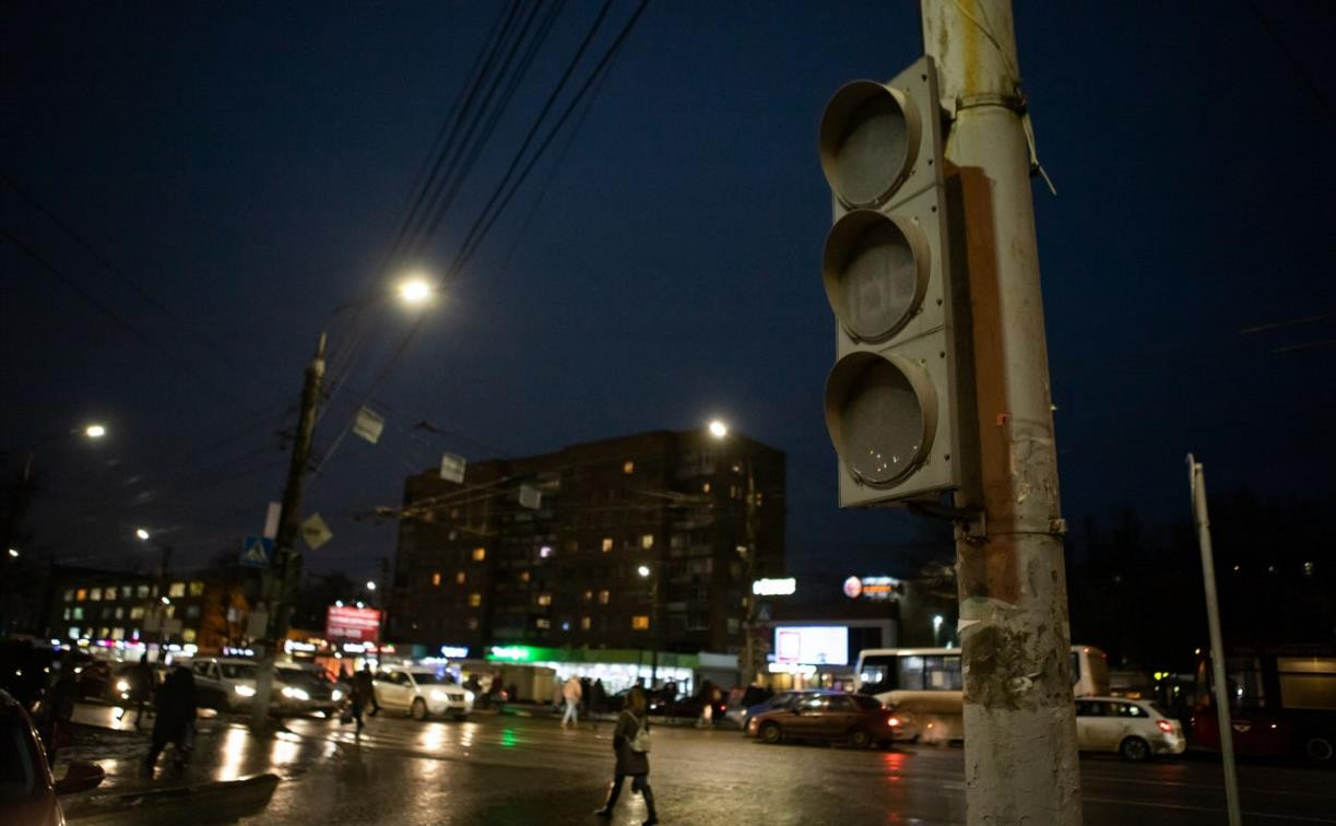 В Привокзальном районе Тулы из-за ремонта отключат светофор