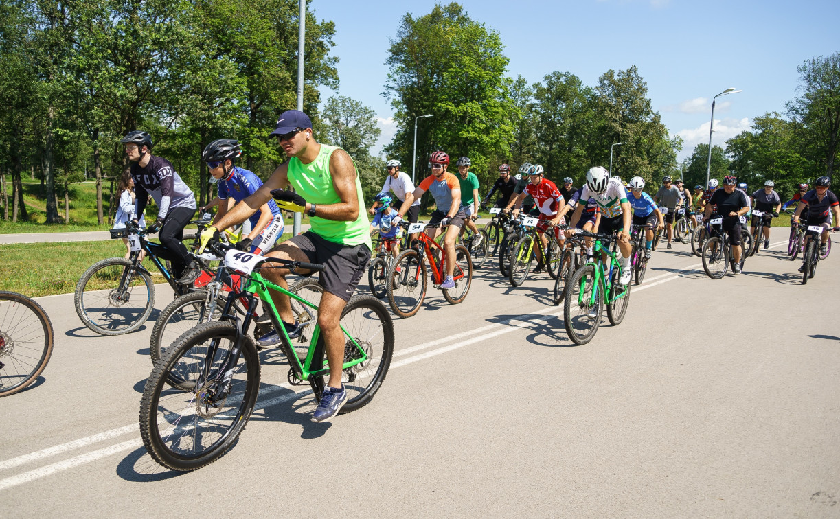 В Туле прошли соревнования по маунтинбайку — для смелых и влюбленных в велосипед!