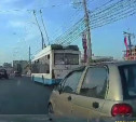 В Туле водитель Daewoo Matiz видела цель, но не заметила препятствие