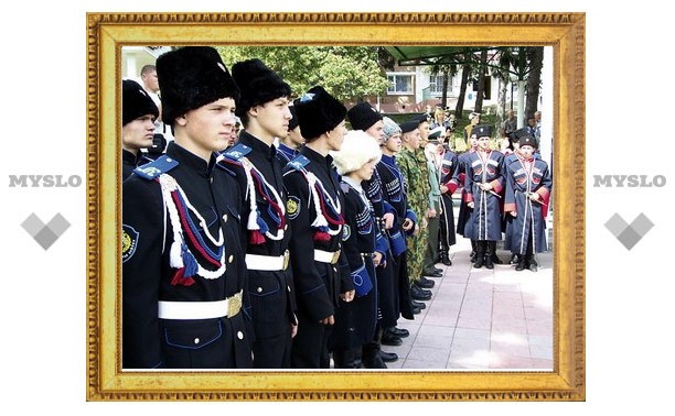 Под Тулой проходит первая областная спартакиада для юных казаков