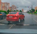 На пр. Ленина сразу три водителя показали пренебрежение к ПДД