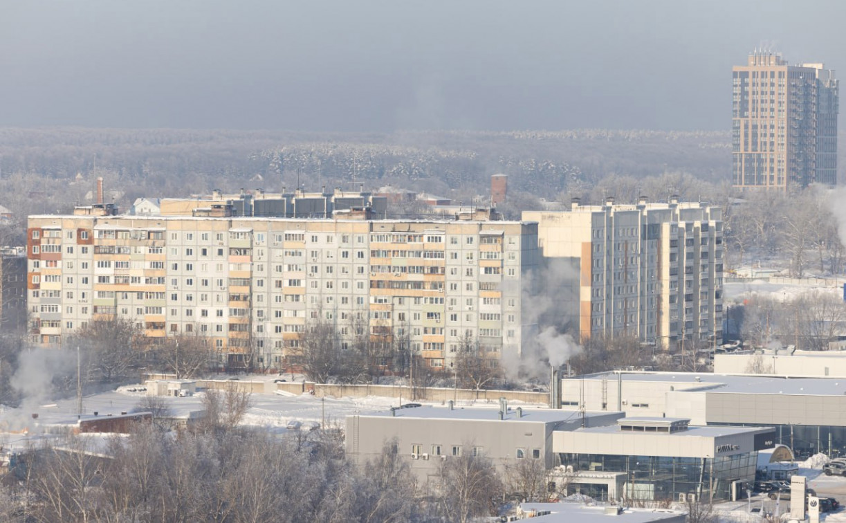 Погода в Туле 30 января: до -15 и без осадков