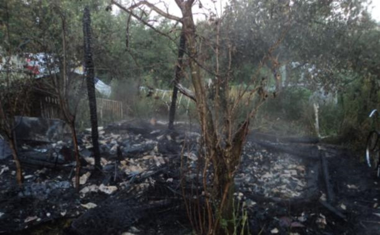 В Куркино на пепелище пожарные обнаружили труп