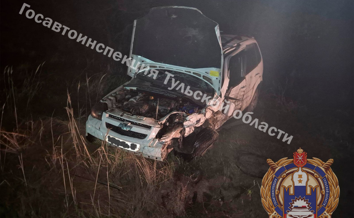 Под Тулой Ford влетел в Chevrolet: пострадали двое детей