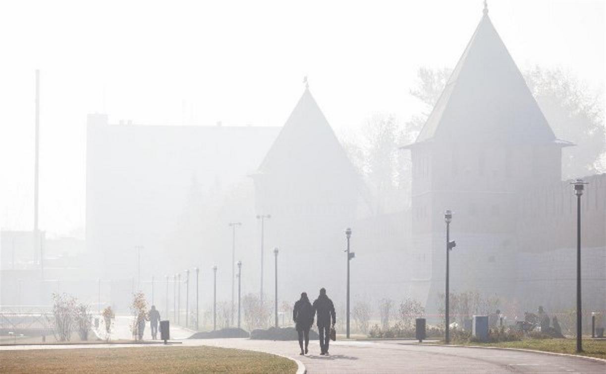 На Тульскую область опустится туман