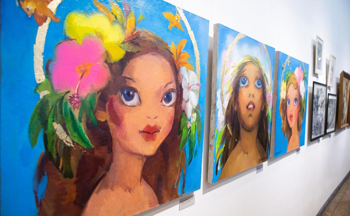 «Голос творчества»: в Туле открылась выставка современного искусства 