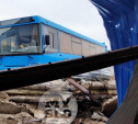 В Туле «взбесился» автобус и протаранил бетонный забор