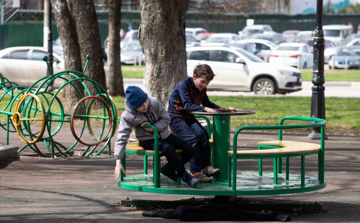 В Тульской области до 1 июня проверят состояние всех детских площадок