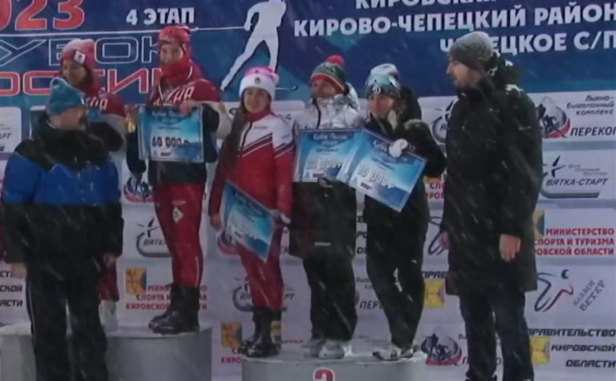 Тульские лыжницы Фалеева и Прокофьева завоевали медали на этапе Кубка России
