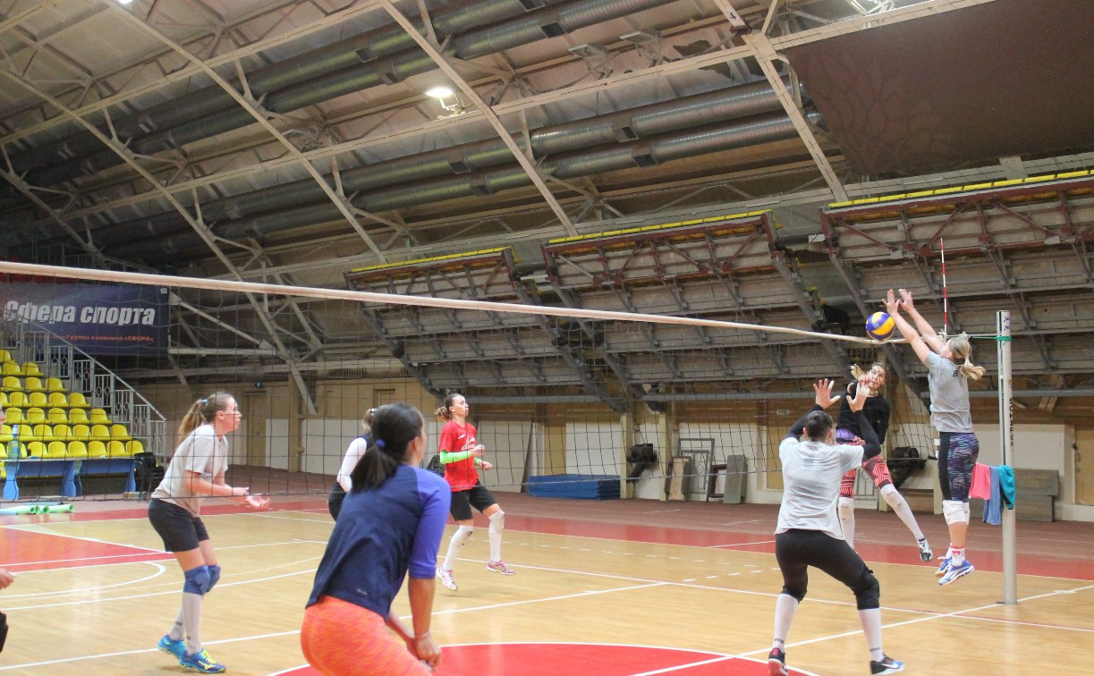 Волейболистки «Тулицы» готовятся к домашним матчам с уфимской командой