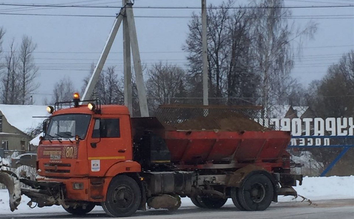 Тулу продолжают убирать от снега