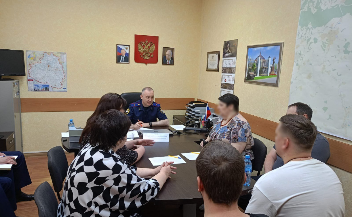 Главный следователь Тульской области рассмотрит обращения жителей