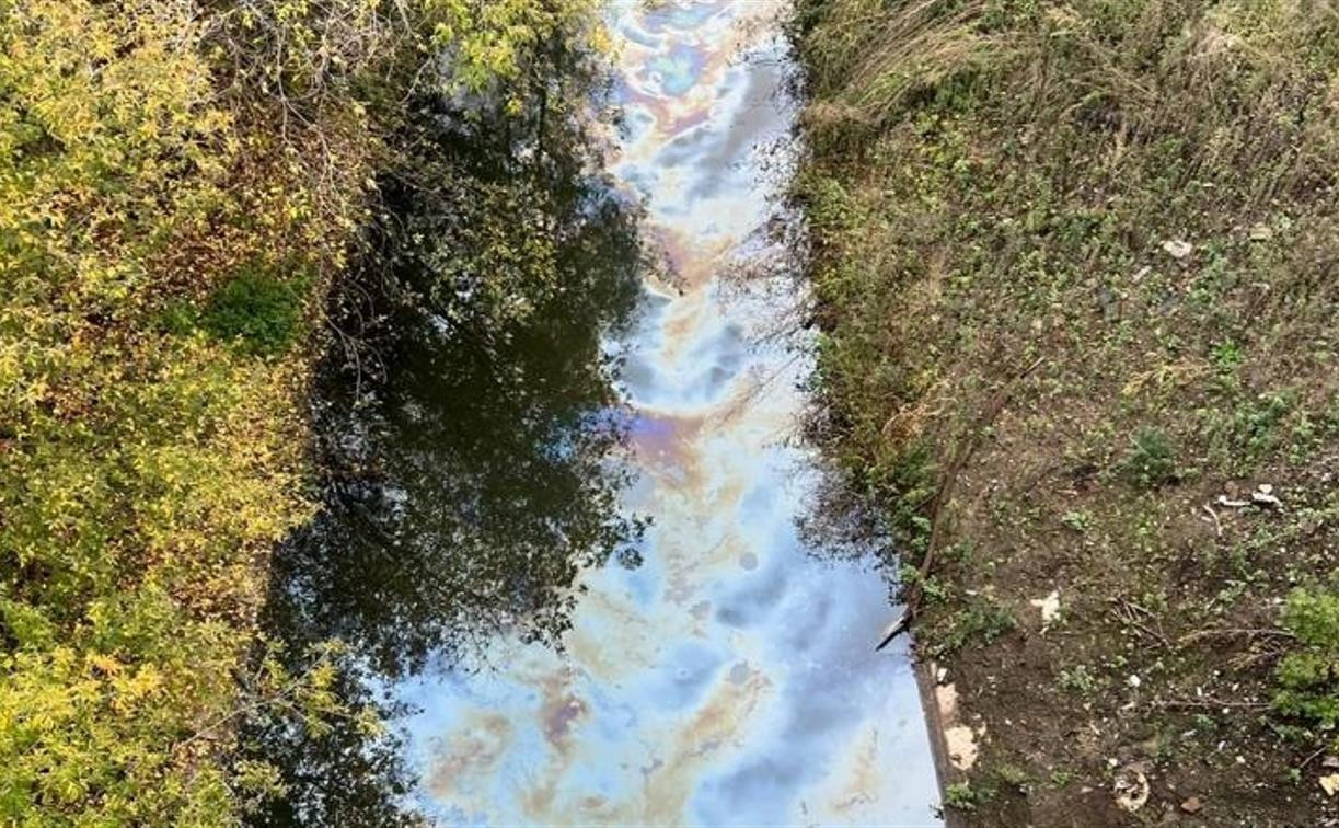 Туляки пожаловались на загрязнение реки Воронки