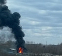 Прокуратура проводит проверку по пожару на нефтебазе в Щёкино
