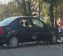 На Одоевском шоссе легковушка сбила мотоциклиста с пассажиркой