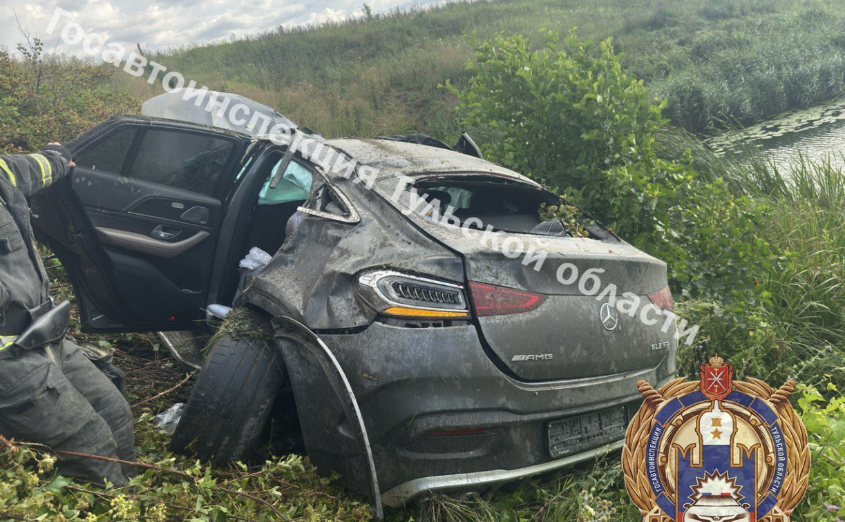 В Веневском районе годовалая девочка пострадала в ДТП на трассе М-4