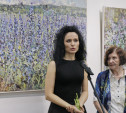 В Выставочном зале открылась выставка художницы Нады Дутиной: фоторепортаж