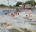 В Центральном парке туляки вместе с МЧС открыли купальный сезон: фоторепортаж