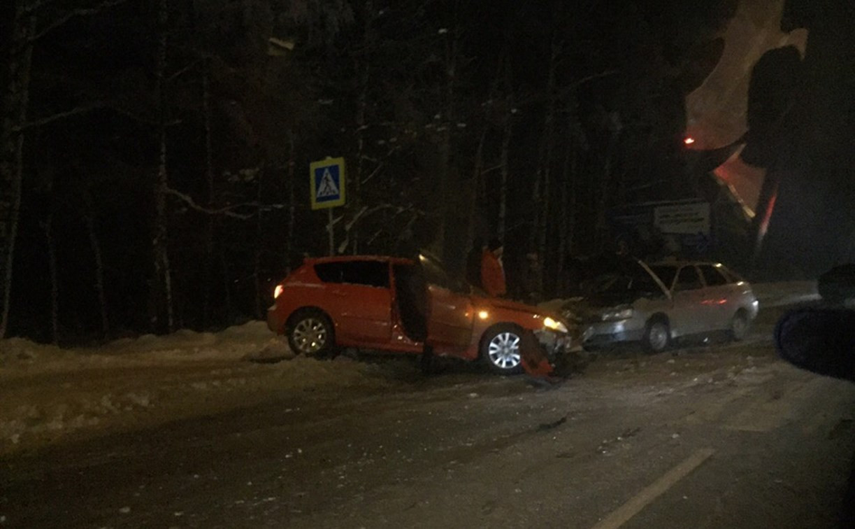 Массовое ДТП в Новомосковске попало на видео