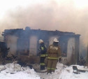 В Веневском районе сгорела дача
