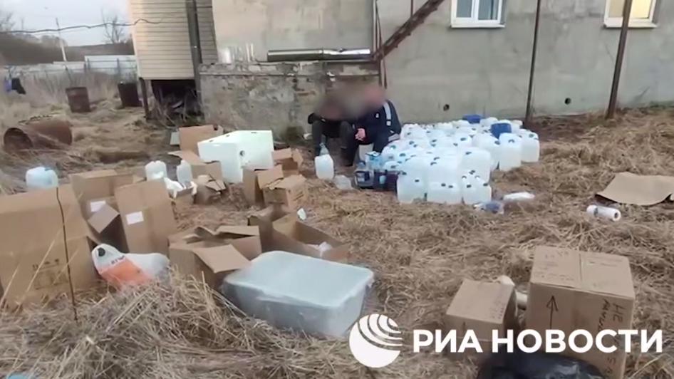 Под Алексином силовики накрыли нарколабораторию этнической группировки