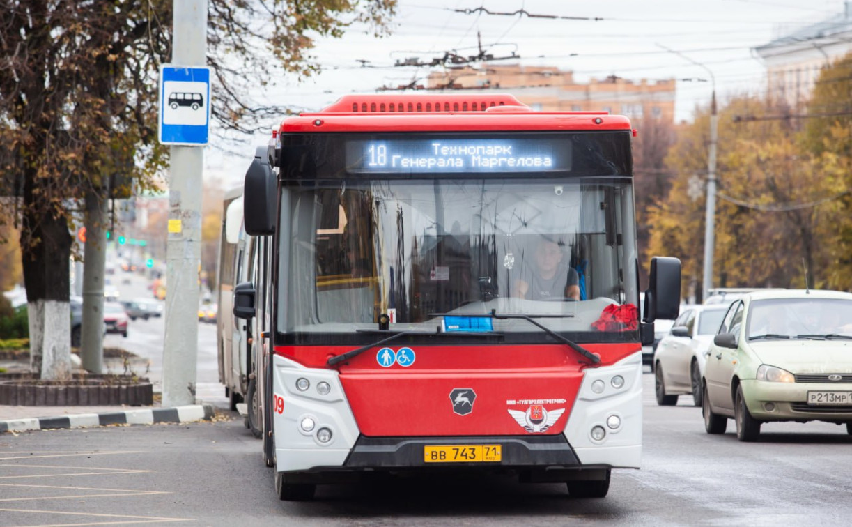 85 новых автобусов поступят в Тульскую область до 1 ноября