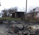В селе Щекинского района сгорели две деревянные беседки