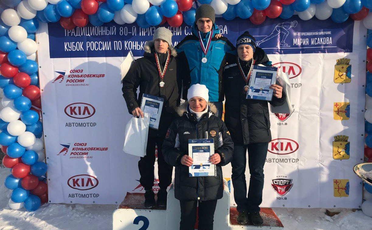 Туляк стал абсолютным победителем V этапа Кубка Союза конькобежцев России