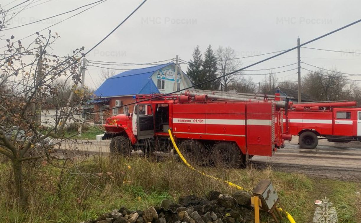 В Плавске при пожаре в частном доме сгорел 81-летний мужчина