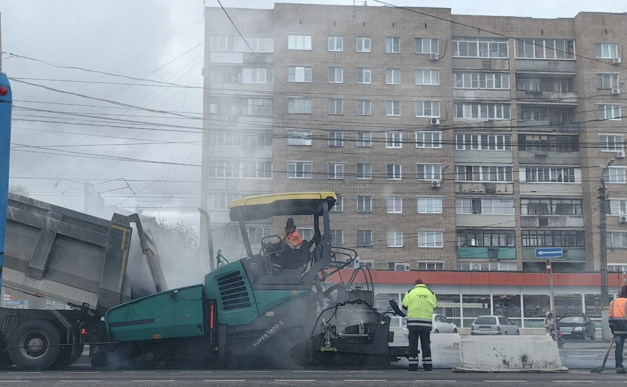 Туляки сообщают о ловушках для водителей на проспекте Ленина