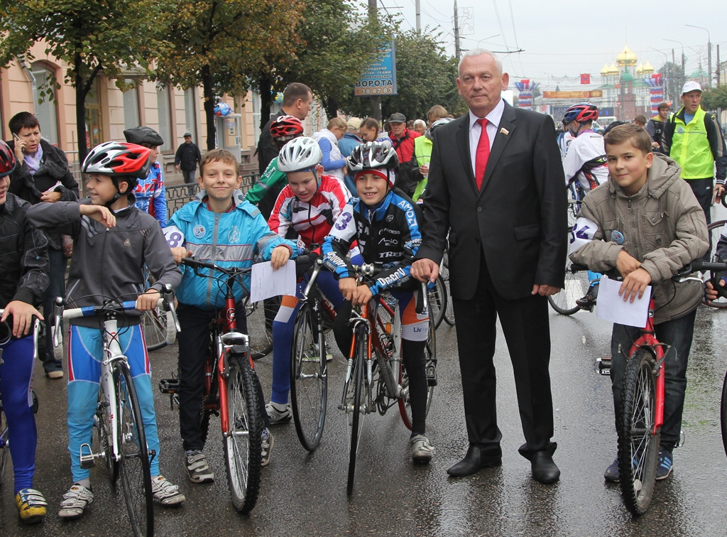 Мэр Тулы поедет на выборы на велосипеде