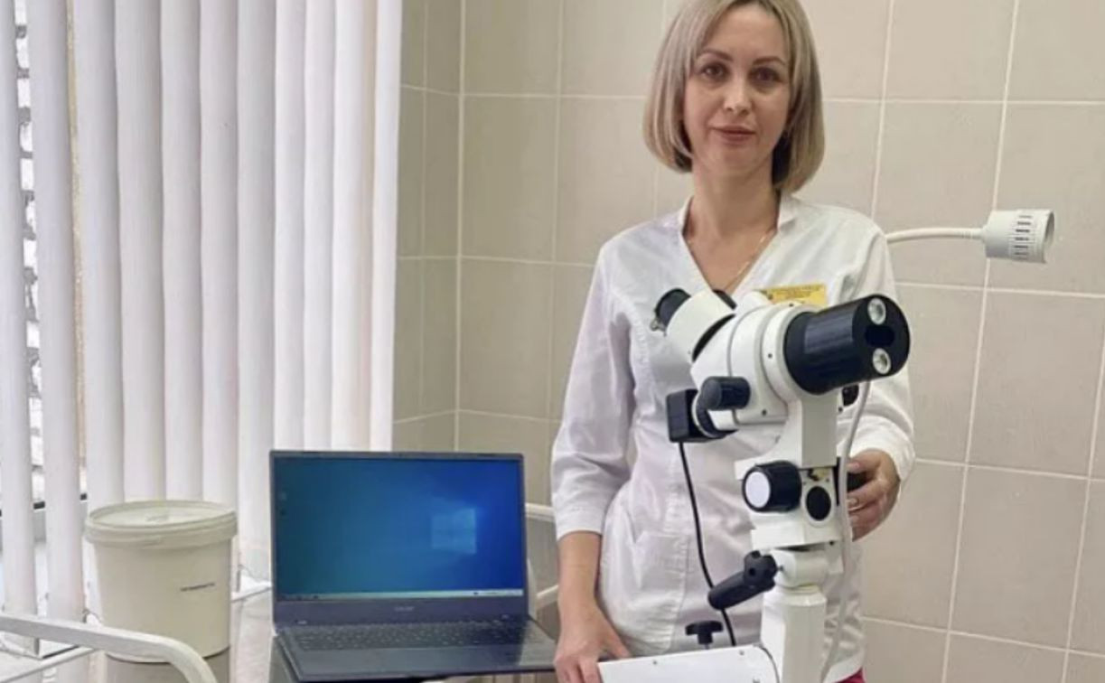 В Ваныкинской больнице появилось новое оборудование для диагностики онкопатологии репродуктивной системы