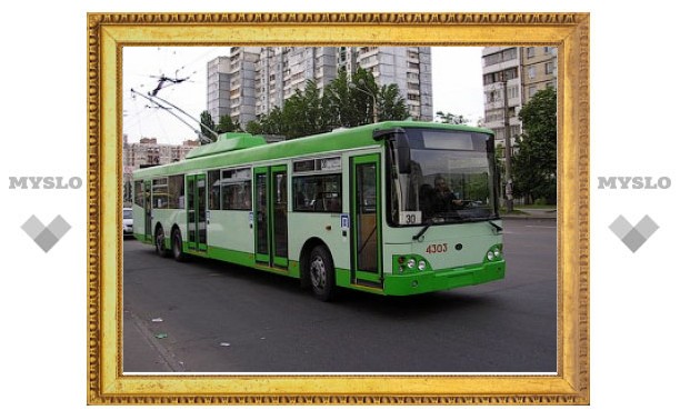 Тульские троллейбусы меняют маршрут