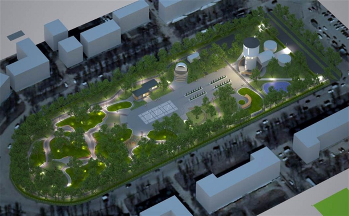 Водонапорная башня в Кировском сквере Тулы станет смотровой площадкой