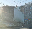 Из-за ДТП с грузовиком на проспекте Ленина образовалась пробка