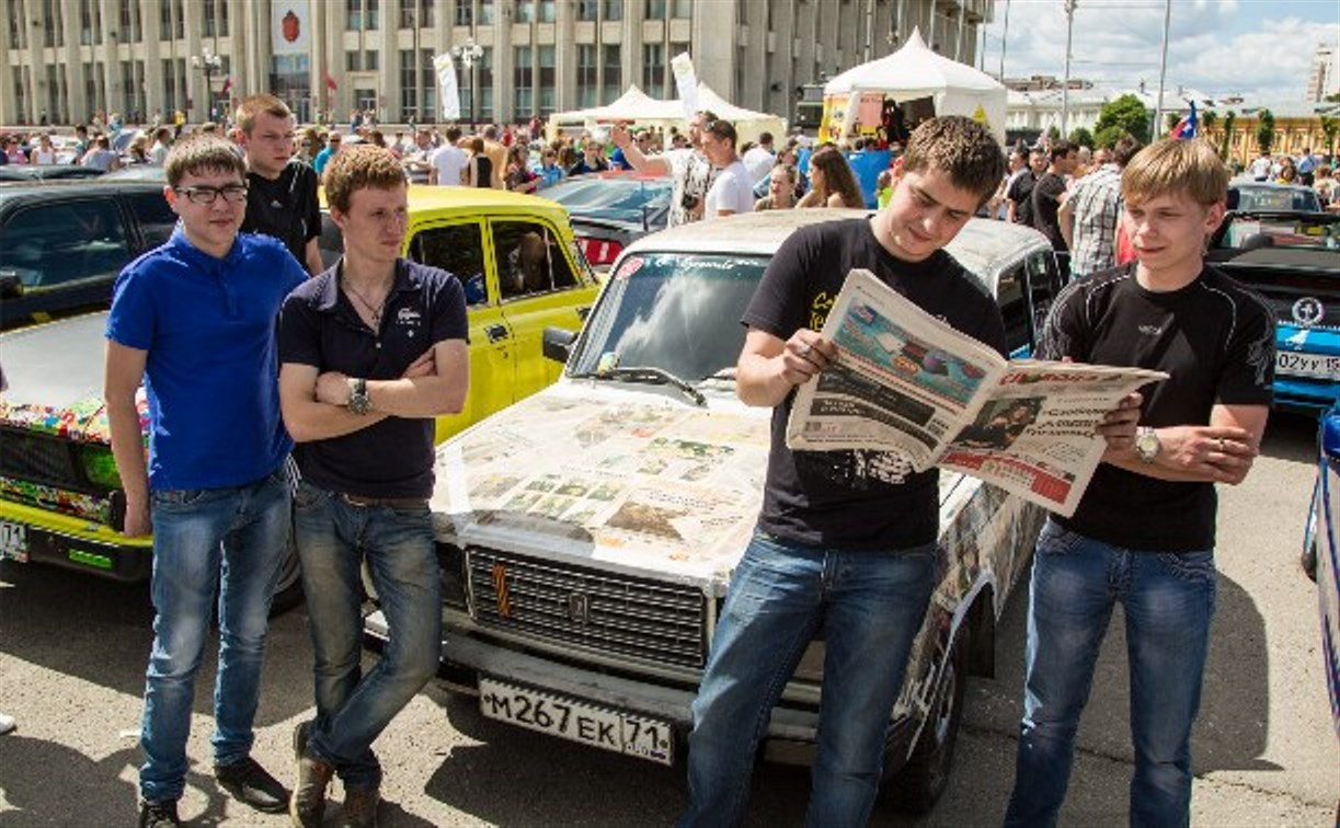 На «Автостраду» в Тулу приехала машина-«Слобода»