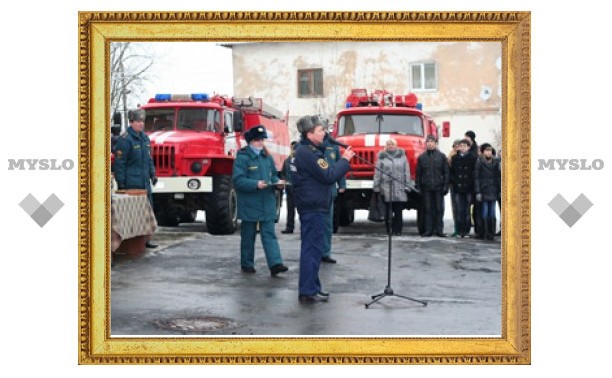 В Заокском под Тулой появилась современная пожарная часть