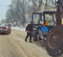 В Донском у трактора на ходу отвалилось колесо