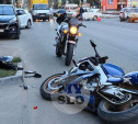На ул. Металлургов водитель «Волги» спровоцировал ДТП с мотоциклом