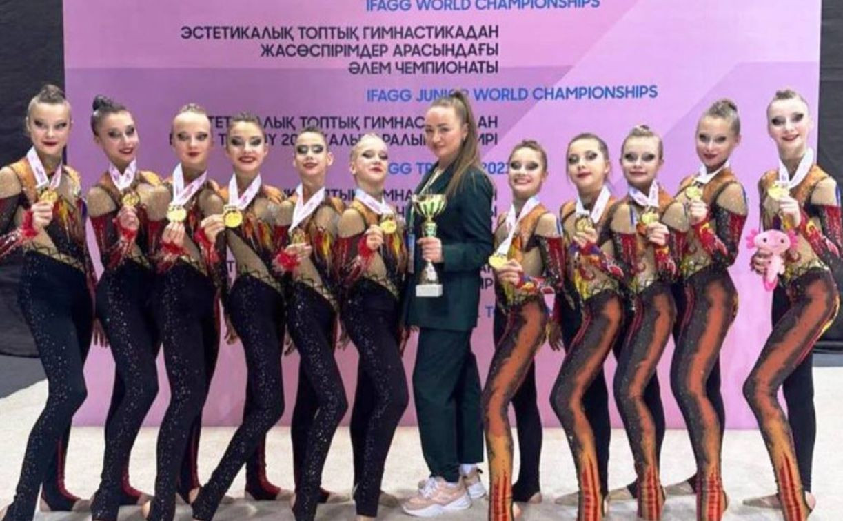 Тулячки завоевали золотые медали на международном турнире по эстетической гимнастике