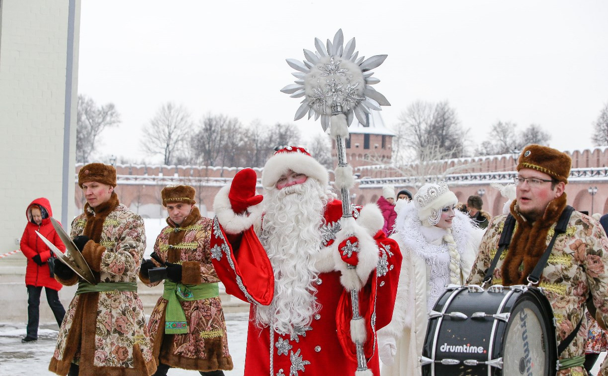 Главный Дед Мороз Новогодней столицы поздравил юных туляков