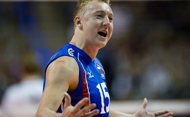 Тульский волейболист своеобразно порадовался успеху на чемпионате Европы