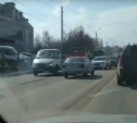 На улице Рязанской в Туле водитель «Запорожца» выехал на встречку