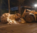 В ночь на 22 марта тульские улицы от снега убирала 101 единица техники