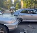В Туле на ул. Кирова пьяный водитель устроил ДТП: видео